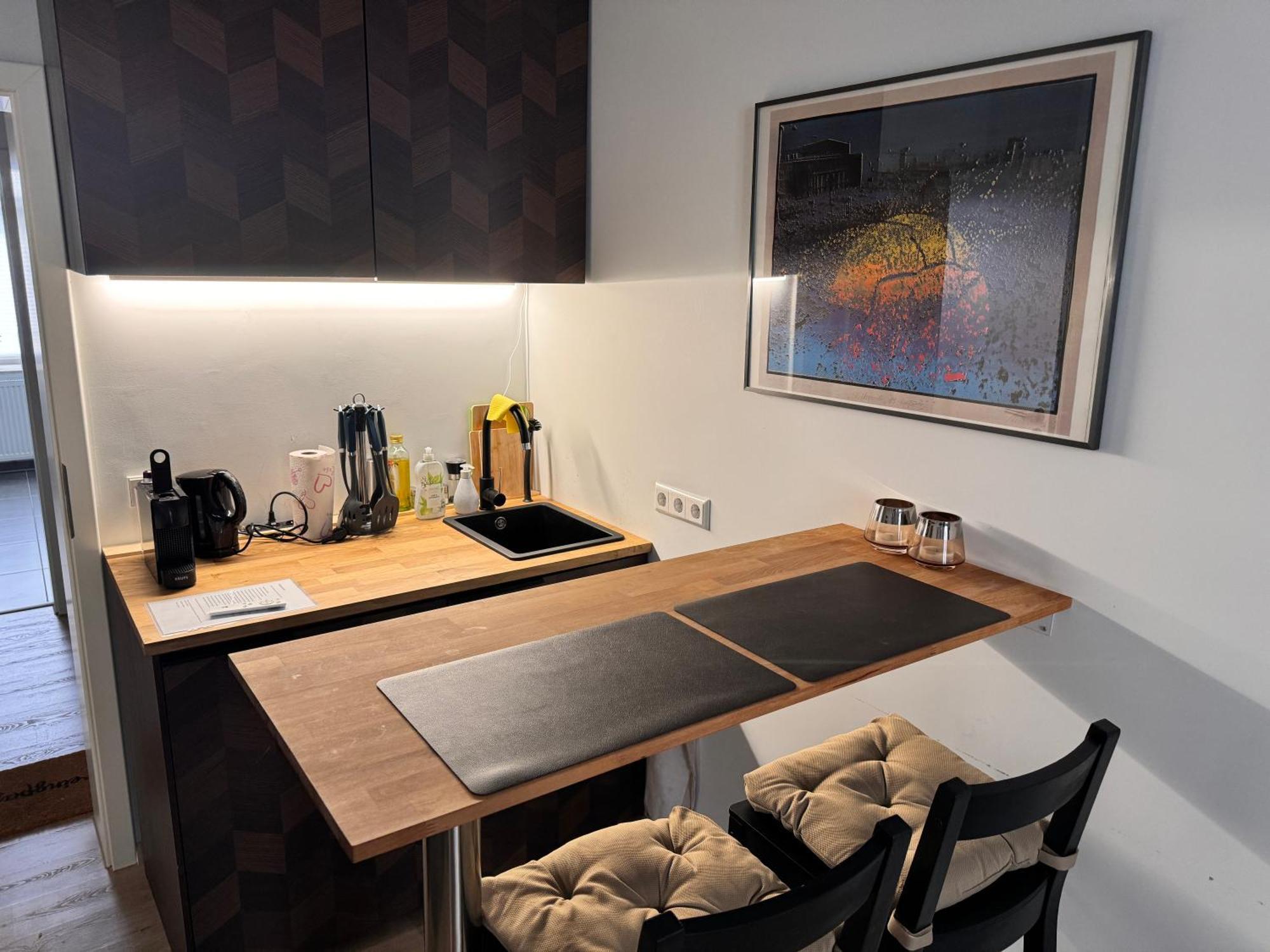 Artappartement Leipzig Bagian luar foto